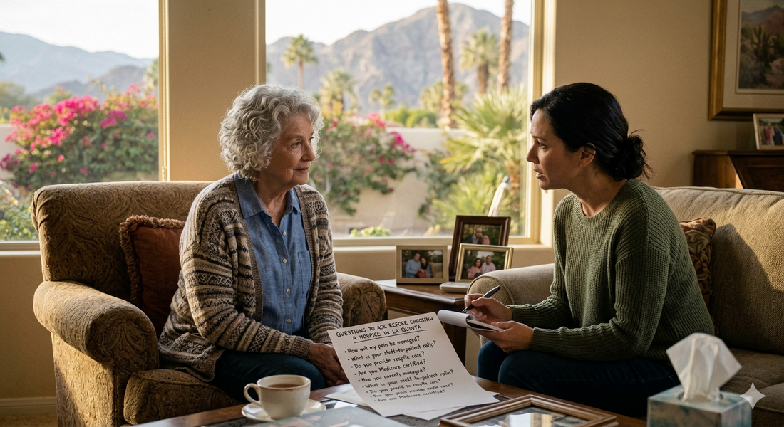 Questions to Ask Before Choosing a Hospice in La Quinta